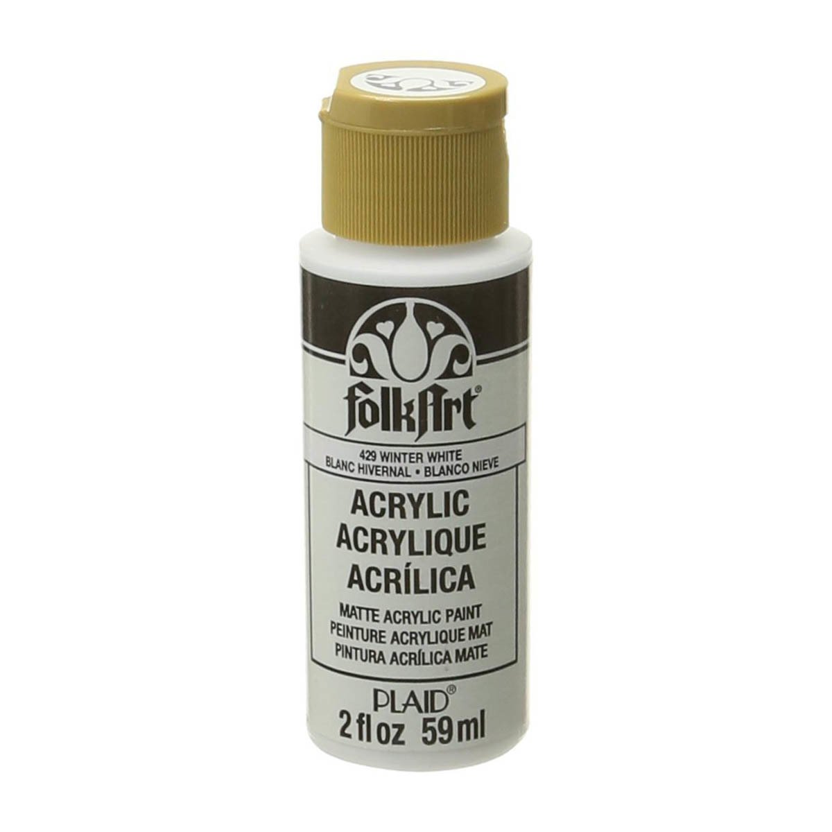 Folkart Akrilik Boya 59 ml - 429 Winter White