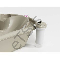 OkBaby Onda Evol Banyo Küveti & Splash Bebek Duşu & Doğal Banyo Süngeri No.10 / Gri