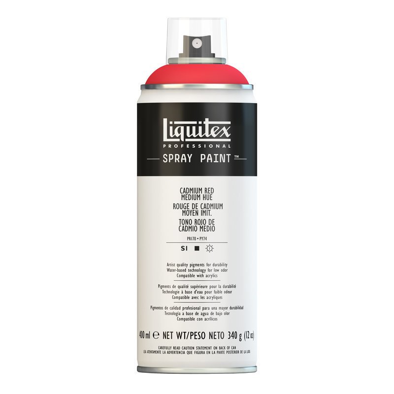 Akrilik Sprey Boya 400ml - Cadmium Red Medium Hue