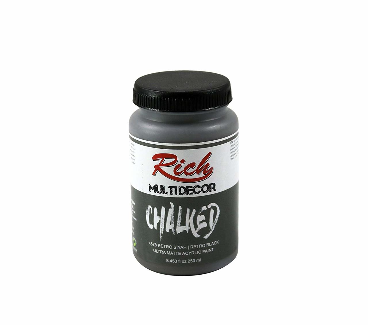 Multidecor Chalked - 250cc - Retro Siyah - N.4578