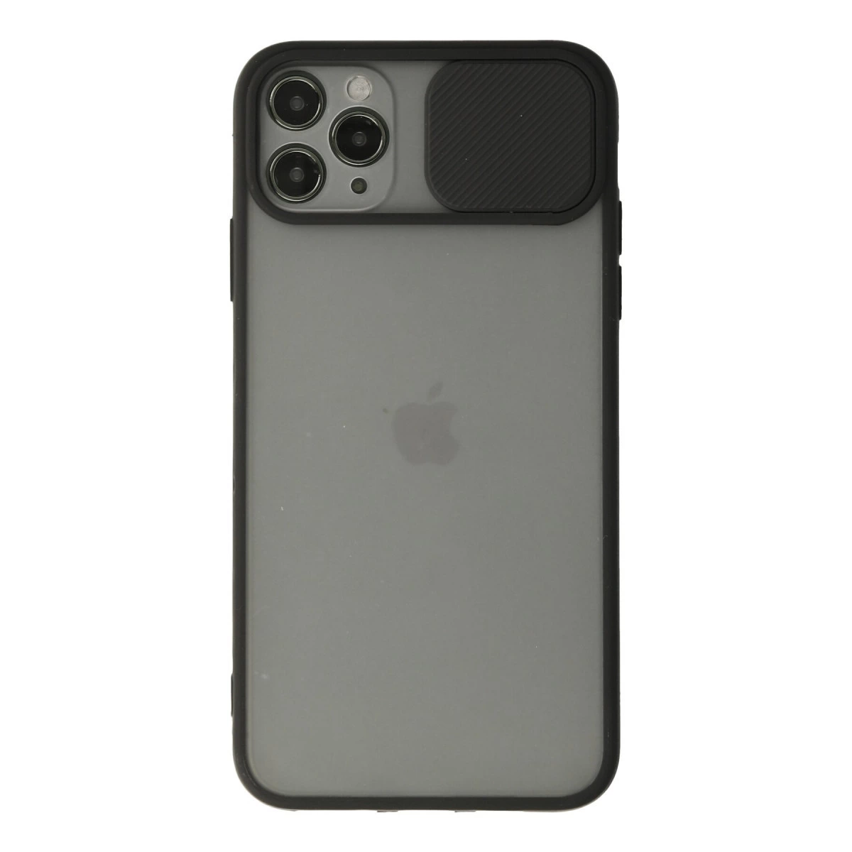 İphone 11 Pro Kılıf Palm Buzlu Kamera Sürgülü Silikon - Siyah