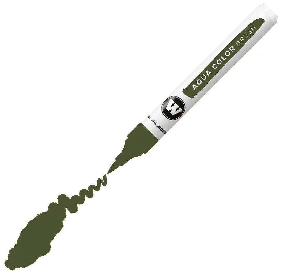 Aqua Color Brush Fırça Uçlu Kalem N:050 Olive