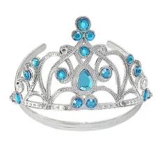 Mavi Taşlı Prenses Tacı