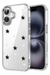 Newface Apple İphone 16 Plus Fiyonk Desenli Kapak - Desen 7