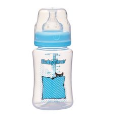 BabyTime BT075 Geniş Ağız Pp Biberon 250Cc - Mavi