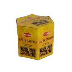 Geri Akış Şelale Palo Santo Ağacı Kokulu 40 Konik Tütsü - Palo Santo Backflow Incense Cones