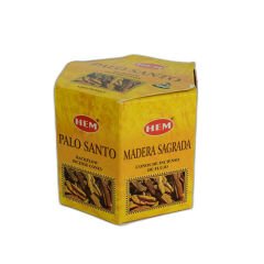 Geri Akış Şelale Palo Santo Ağacı Kokulu 40 Konik Tütsü - Palo Santo Backflow Incense Cones