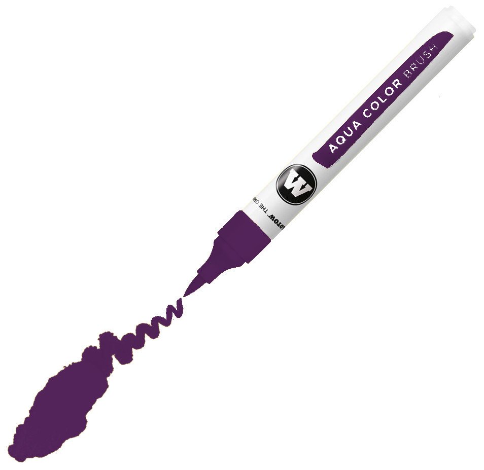 Aqua Color Brush Fırça Uçlu Kalem N:048 Violet