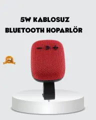 Bluetooth 5.1 Kablosuz Hoparlör – Güçlü Bas, Fm Radyo Ve Çoklu Giriş Destekli