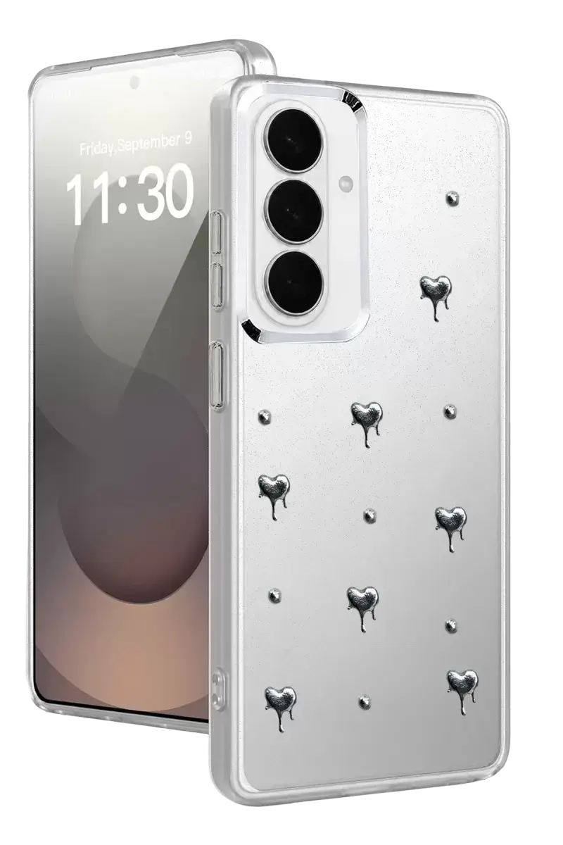 Newface Samsung Galaxy S26 Plus Fiyonk Desenli Kapak - Desen 1