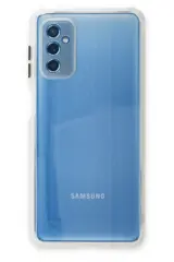 Newface Samsung Galaxy M52 5g Kılıf Miami Şeffaf Silikon - Şeffaf