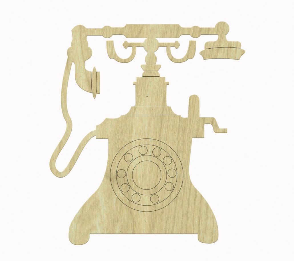 Ahşap Lazer Kesim - KD350