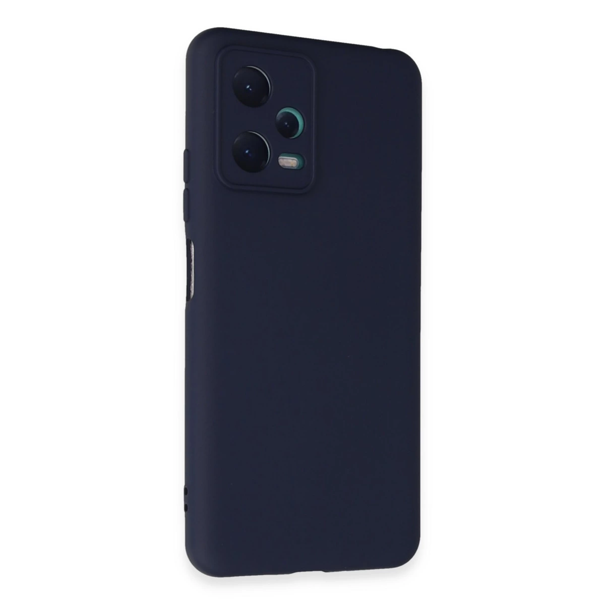 Xiaomi Redmi Note 12 5g Kılıf Nano İçi Kadife Silikon - Lacivert