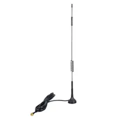 Powermaster Pm-19638 4g/lte 5dbi Yaylı Modem Router Wifi Adaptör Anteni (3 Metre Kablo - 30 Cm Uzunluk)