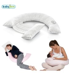 Babyjem Sırt Destekli Hamile Ve Emzrme Yast Ekru
