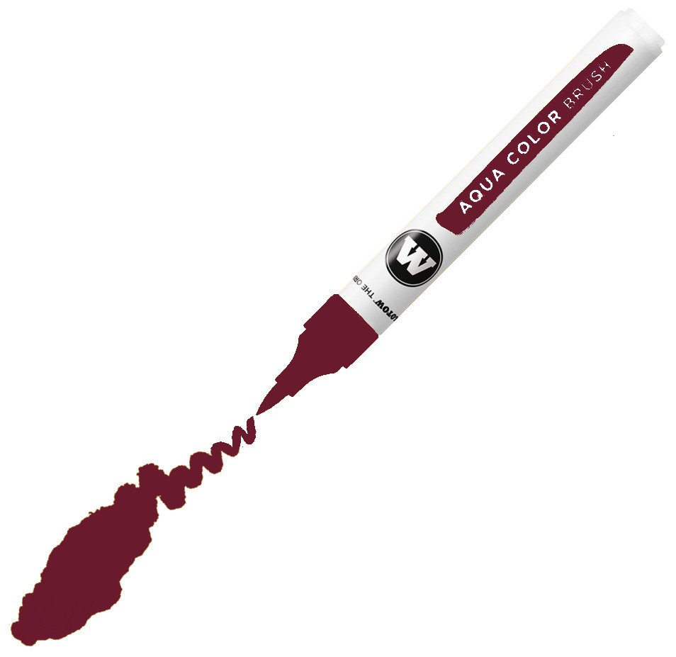 Aqua Color Brush Fırça Uçlu Kalem N:043 Burgundy