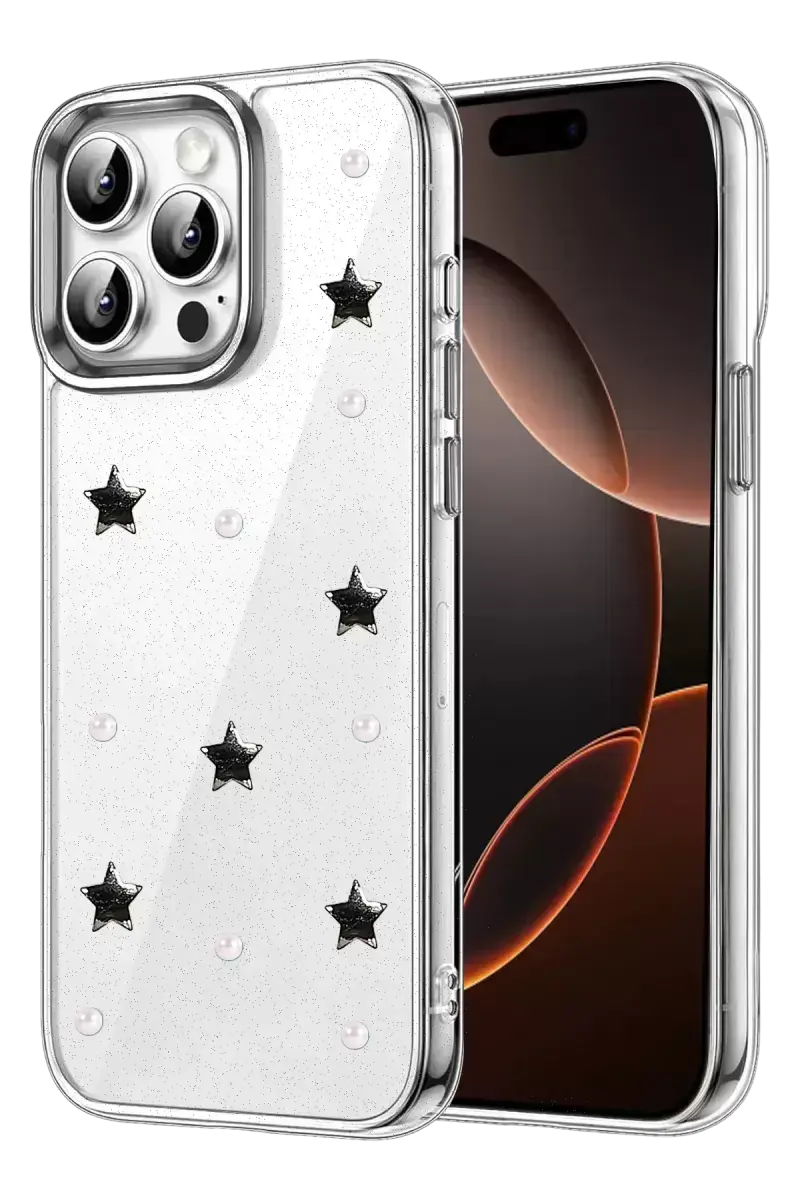 Newface Apple İphone 15 Pro Max Fiyonk Desenli Kapak - Desen 7