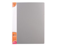Basic A4 Sunum Dosyası 20'li Gri N:U1142P-GR