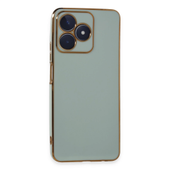 Realme C53 Kılıf Volet Silikon - Açık Yeşil