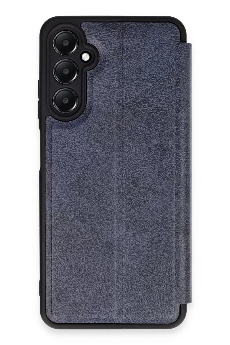 Newface Samsung Galaxy A05s Kılıf Flip Cover - Lacivert