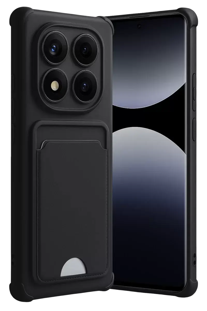 Newface Xiaomi Redmi Note 14 Pro 4g Kelvin Kartvizitli Silikon - Siyah