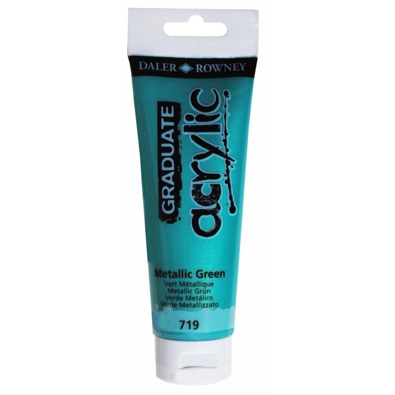 Graduate Akrilik Boya 120ml 719 Metallic Green
