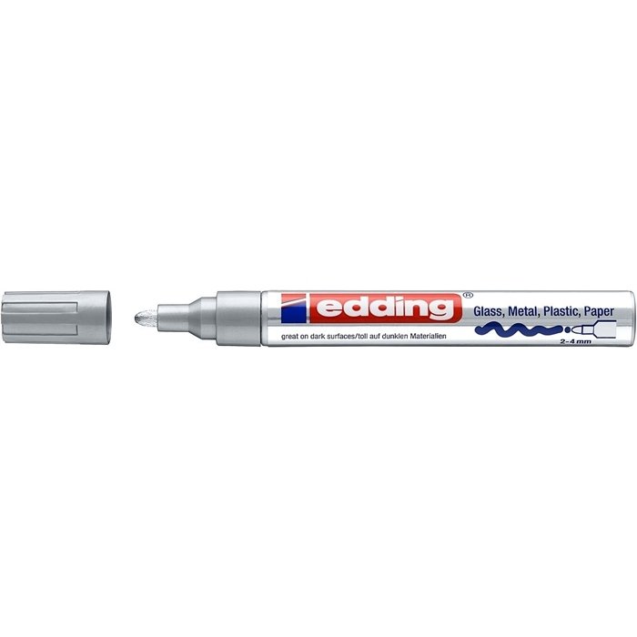750 Hobi Sanat Kalemi - 2-4mm - Gümüş