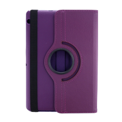 Huawei Mediapad T3 10 / 9.6 Kılıf 360 Tablet Deri Kılıf - Mürdüm