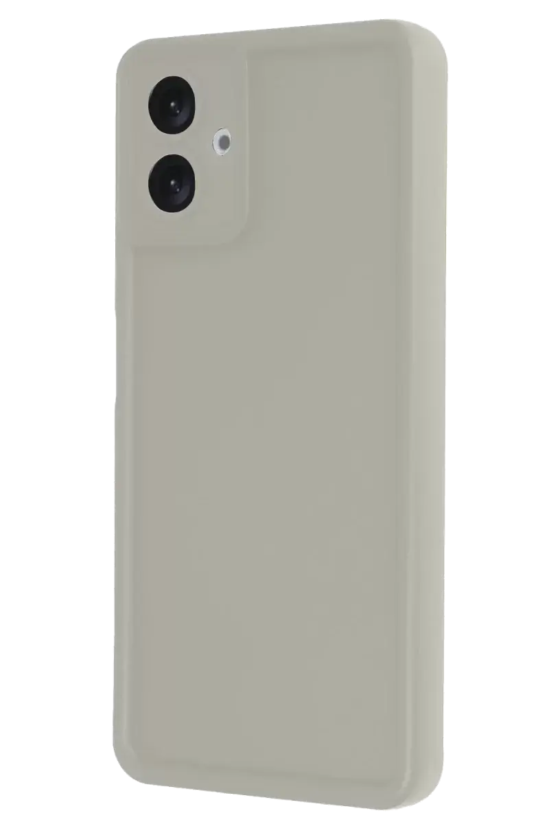 Newface Samsung Galaxy A06 Kılıf Viera Silikon - Krem