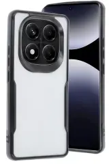 Newface Xiaomi Redmi Note 14 Pro Plus Kılıf Boyi Silikon Kapak - Siyah