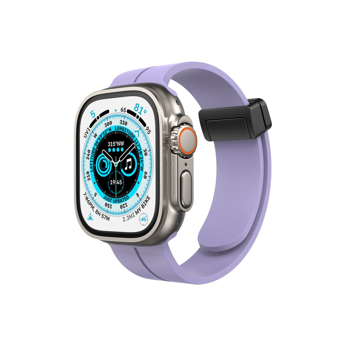 Watch 42mm Kr412 Elegance Stylısh Kordon - Lila