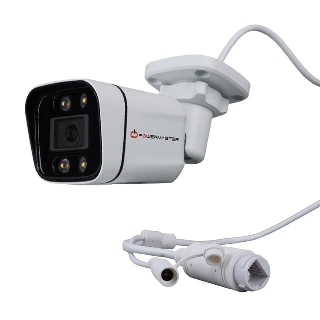 Powermaster Pm-6380 2mp H265 + Poe Metal Kasa Ip Kamera Uniview