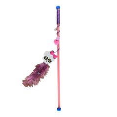 Markapet Plastik Saplı Kedi Oltası Püskül 42 cm