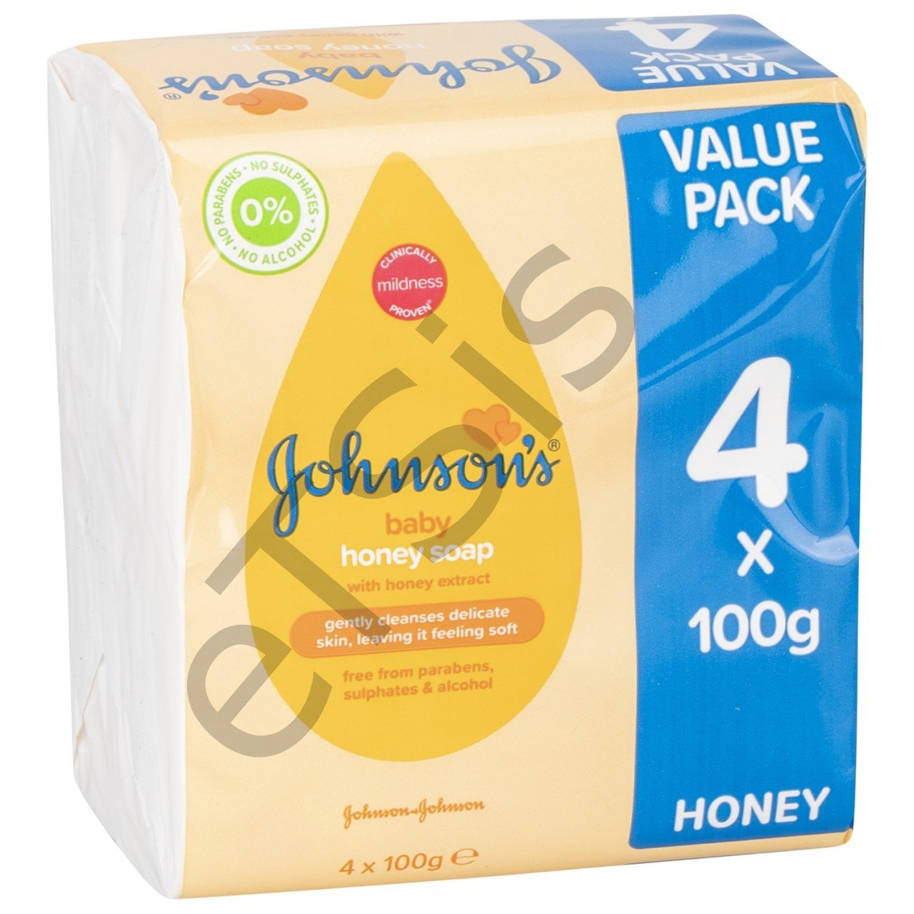 Johnson's Baby Bal Özlü Bebek Sabunu 4x100 gr