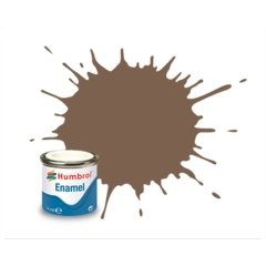 Enamel Maket Boyası - Dark Earth Mat - 14ml - N:29