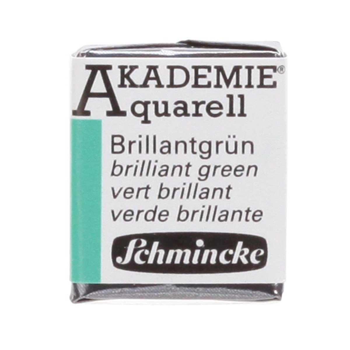 Akademie Yarım Tablet Suluboya - Brilliant Green