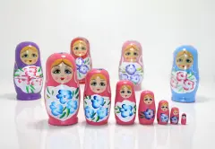 7'li Ahşap Matruşka