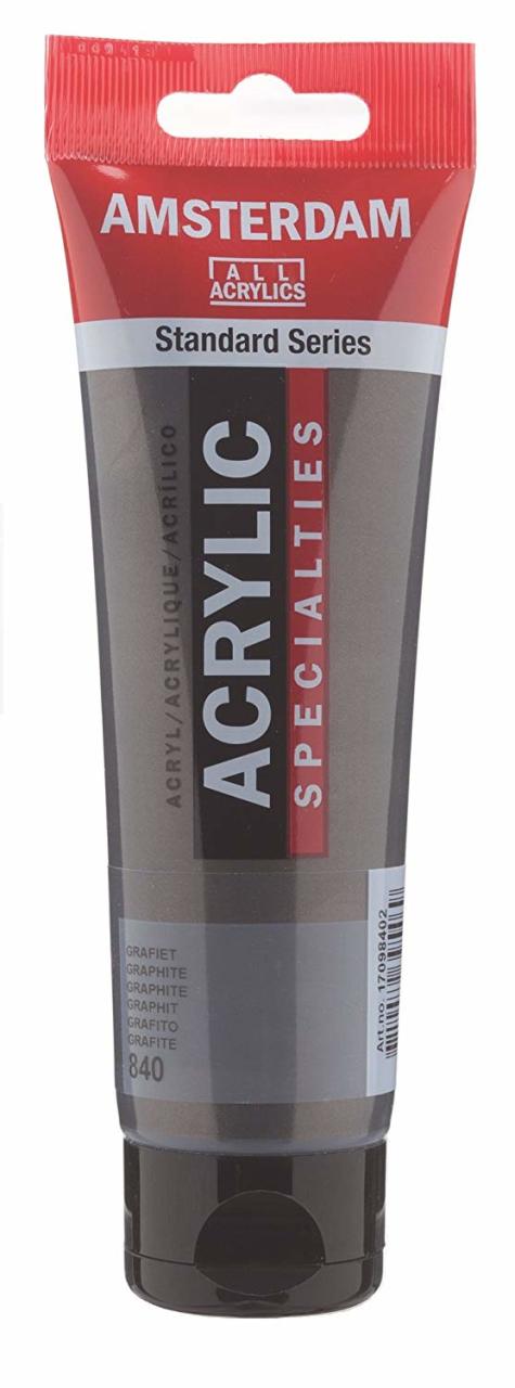 Akrilik Boya 120ml. N:840 Graphite