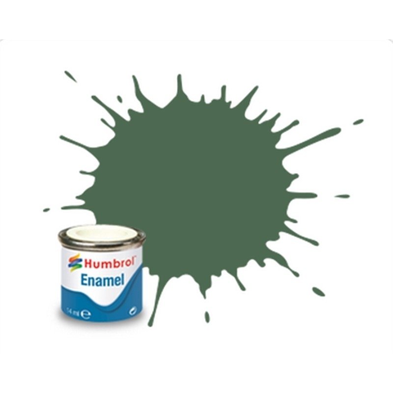 Enamel Maket Boyası - Uniform Green Mat - 14ml - N:76