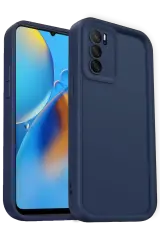 Newface Oppo A16 Kılıf Viera Silikon - Lacivert