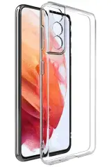 Newface Samsung Galaxy S22 Kılıf Lüx Şeffaf Silikon