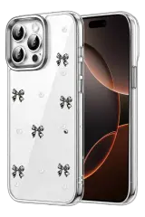 Newface Apple İphone 15 Pro Max Fiyonk Desenli Kapak - Desen 8