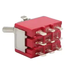 Ic-148a 9 Pin Ø6mm On-off Toggle Switch Mts-302