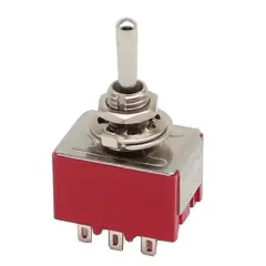 Ic-148a 9 Pin Ø6mm On-off Toggle Switch Mts-302