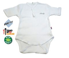 Sema Baby Yarım Kol Kaşkorse Badi (Body) - Beyaz