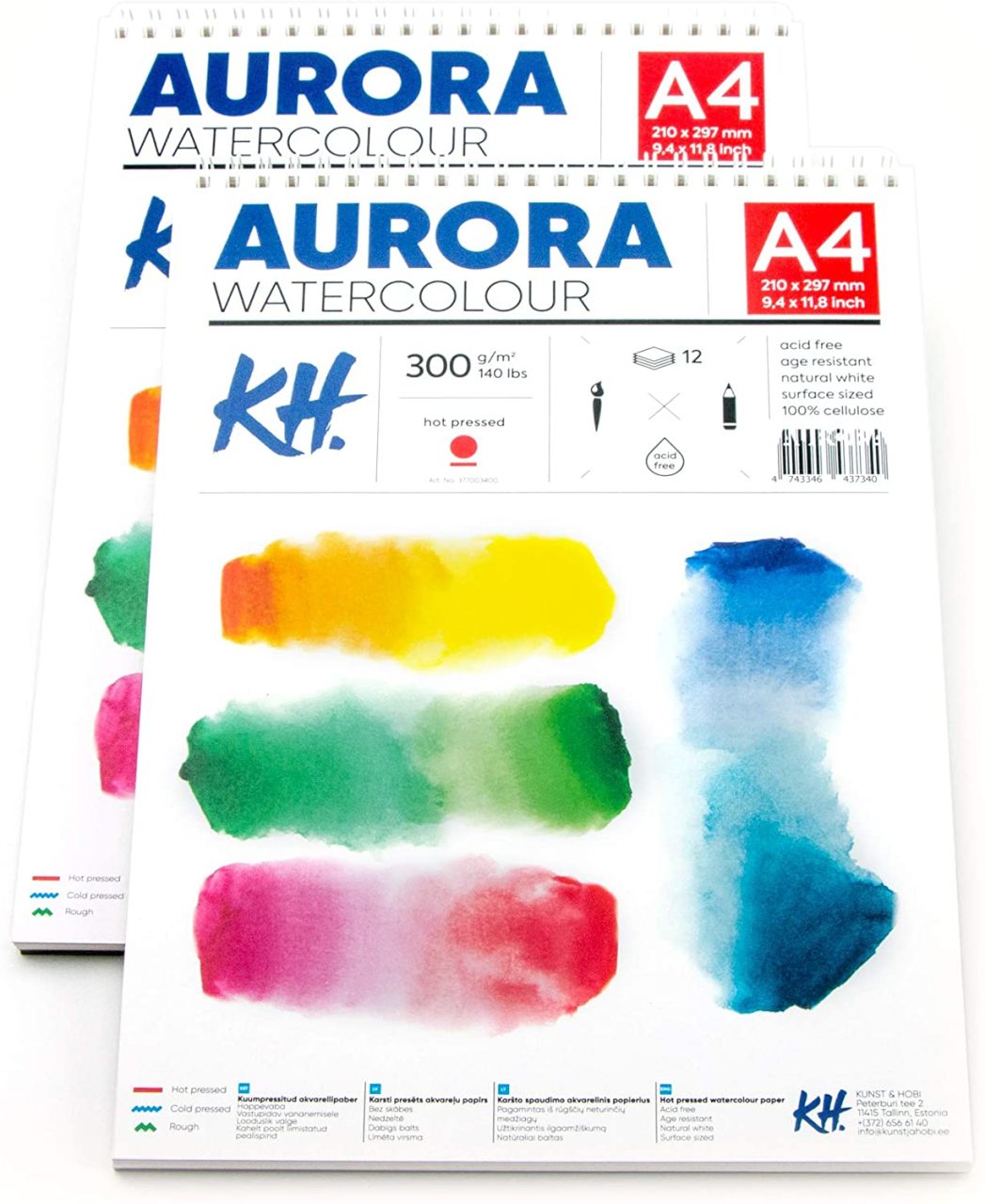Suluboya Defteri - A4 -300gr - 12 yaprak