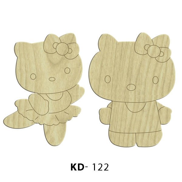 Ahşap Lazer Kesim - KD122