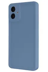 Newface Samsung Galaxy A07 4g Viera Silikon - Mavi