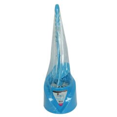 Plastik Muhafazalı Tuvalet Klozet Fırça Takımı Karışık Renk ZP-152