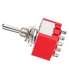 Ic-148b  9 Pin On-off Ø6mm Toggle Switch Mts-303